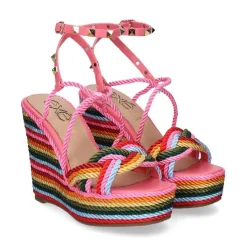 SANDÁLIA CUNHA NAOMI 920 - MULTICOLOR