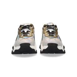 SAPATILHA 901-8 - GREY/GOLD