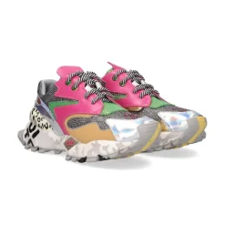 Sapatilha 134-19 - Silver/Fuxia