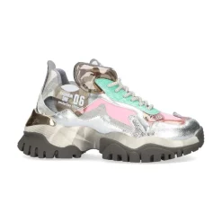 TENIS 22E10-3 - SILVER/PINK